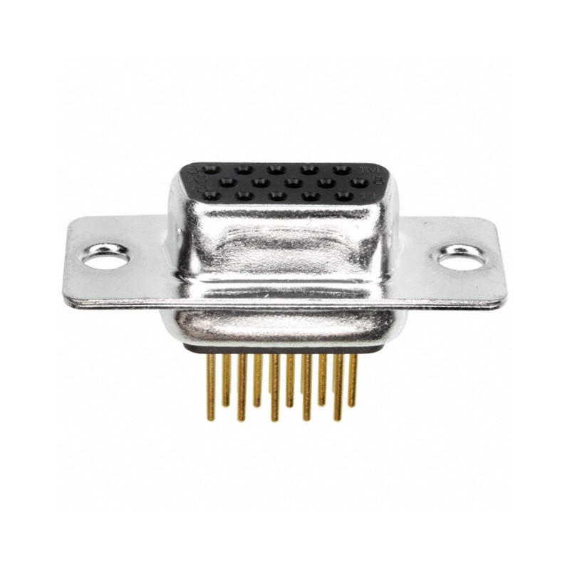 1 pcs : 180-M15-213R001 - CONN D-SUB HD RCPT 15POS PNL MNT