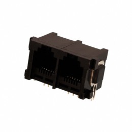 1 pcs : 615012149421 - CONN MOD JACK 8P8C R/A UNSHLD