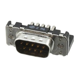 1 pcs : 09651627812 - CONN D-SUB PLUG 9POS R/A SLDR