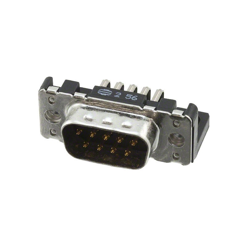 1 pcs : 09651627812 - CONN D-SUB PLUG 9POS R/A SLDR