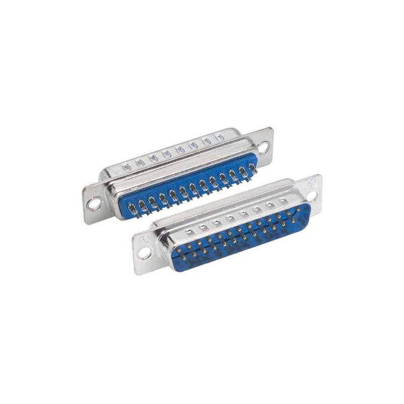 1 pcs : SD25P - CONNECTOR DB25M SOLDER