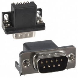 1 pcs : 183-009-113R531 - CONN D-SUB PLUG 9POS R/A SLDR