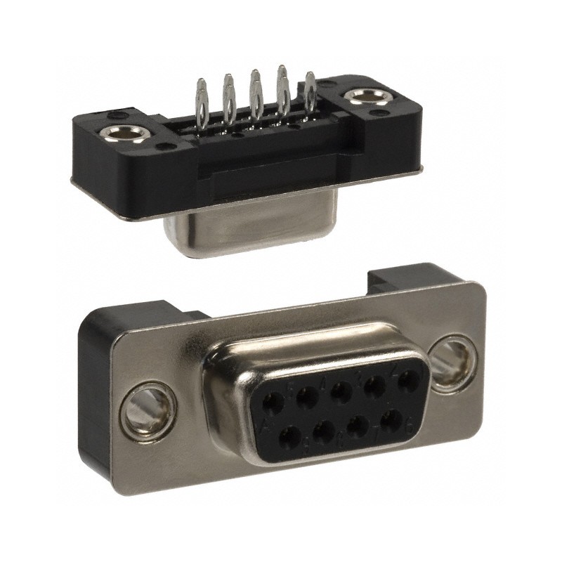 1 pcs : 191-009-223R001 - CONN D-SUB RCPT 9POS PNL MNT