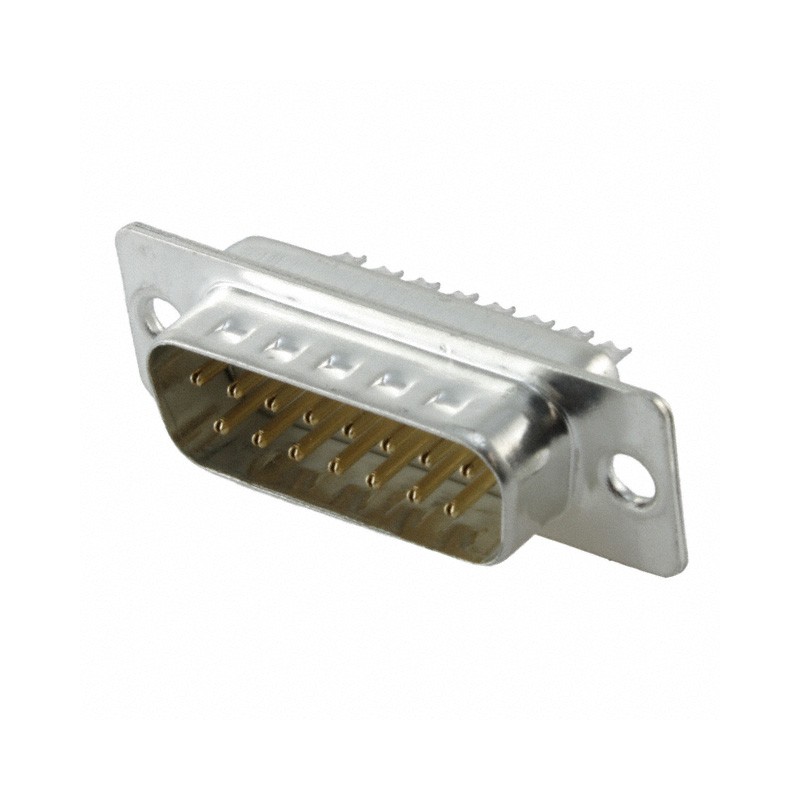 1 pcs : 4-1393483-8 - CONN D-SUB PLUG 15POS SLDR CUP