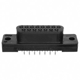 1 pcs : 5207827-4 - CONN D-SUB RCPT 15POS VERT SLDR