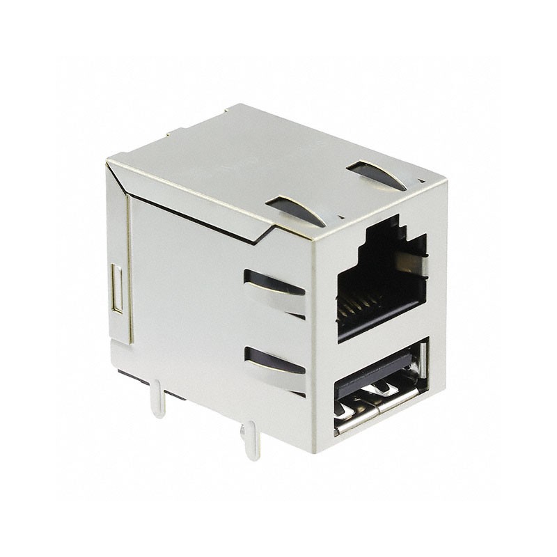 1 pcs : 5-1775855-1 - CONN MOD JACK 8P8C R/A SHIELDED