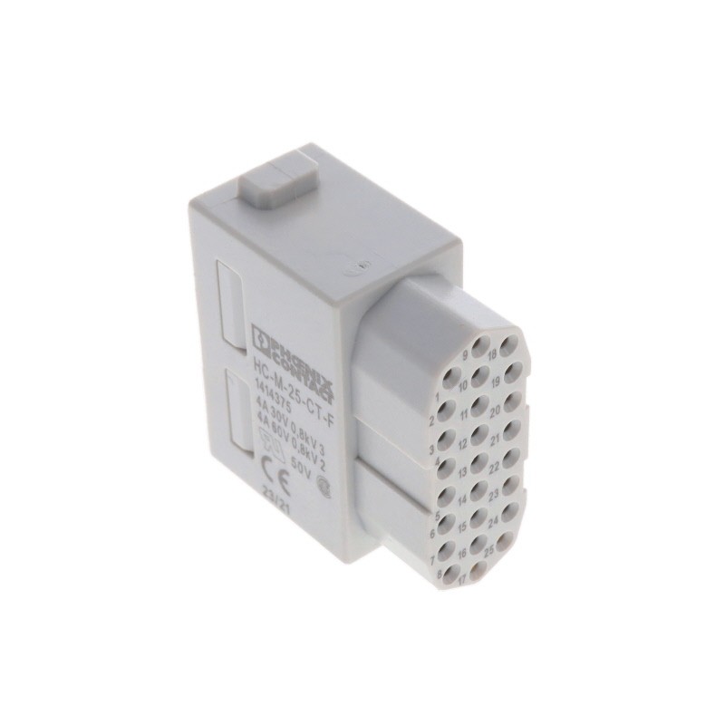 1 pcs : 1414375 - MODULE FEMALE 25POS CRIMP