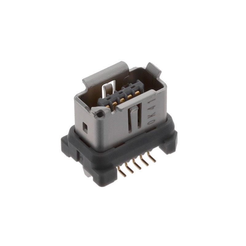 1 pcs : IX80G-B-10P(01) - RCPT VERT SMD B KEY 10POS