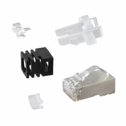 1 pcs : SPS6X88-C - SHIELDED CAT6A PLUG PACKAGE QTY