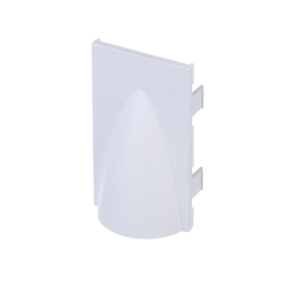 1 pcs : CHBHWH - HOODED FRAME FACEPLATE INSERT, W