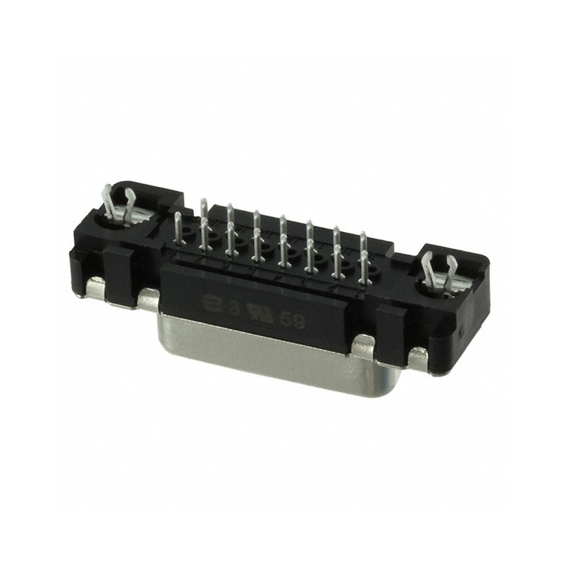 1 pcs : 09662517512 - CONN D-SUB RCPT 15POS VERT SLDR