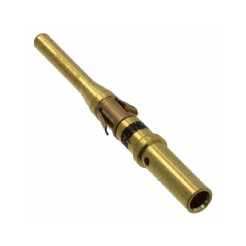 1 pcs : T3P16MC1LX - CONN PIN 16AWG GOLD CRIMP
