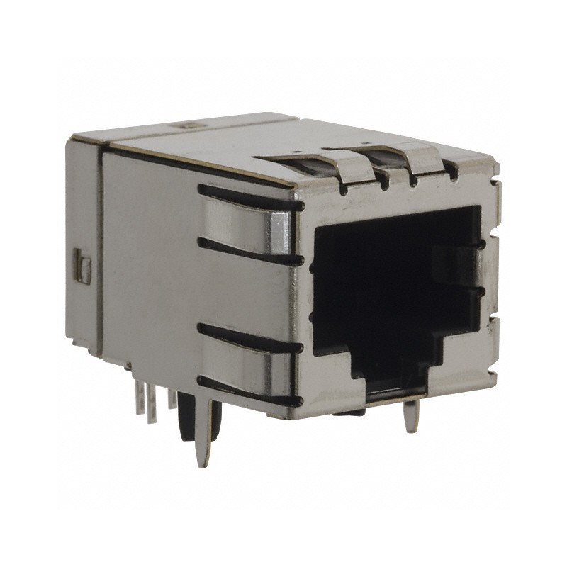 1 pcs : 5406296-1 - CONN MOD JACK 8P8C R/A SHIELDED