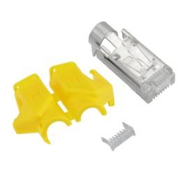 1 pcs : TM21P-88P(08) - CONN MOD PLUG 8P8C SHIELDED