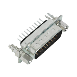 1 pcs : 09561615713 - CONN D-SUB HD PLUG 15P VERT SLDR