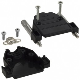 1 pcs : 973-015-010R011 - CONN BACKSHELL 15POS 180DEG BLK