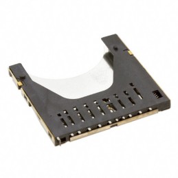 1 pcs : 693061010911 - CONN SD CARD PUSH-PUSH R/A SMD