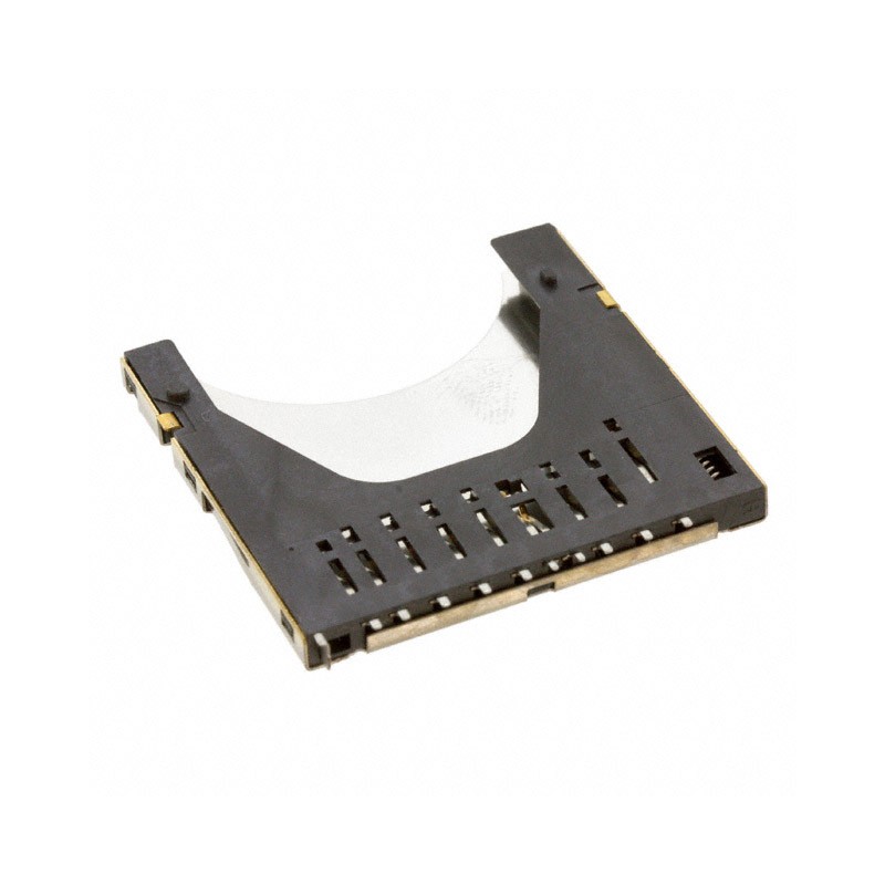 1 pcs : 693061010911 - CONN SD CARD PUSH-PUSH R/A SMD