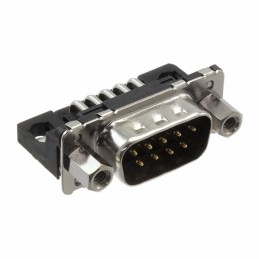 1 pcs : 09651627817 - CONN D-SUB PLUG 9POS R/A SLDR