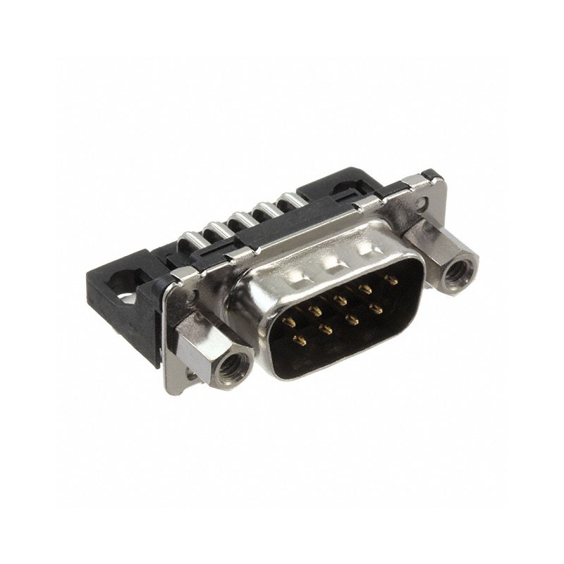 1 pcs : 09651627817 - CONN D-SUB PLUG 9POS R/A SLDR