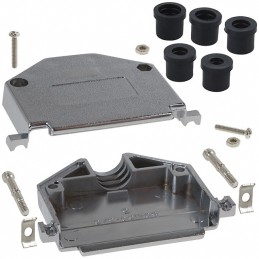 1 pcs : 979-050-020R121 - CONN BACKSHELL 50POS 180DEG SHLD