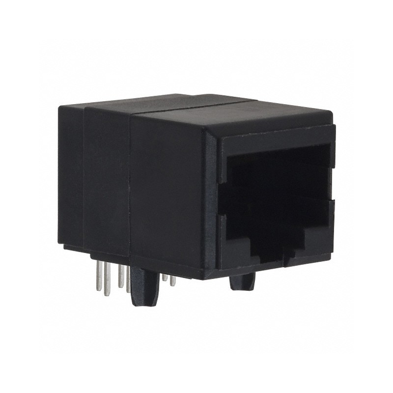 1 pcs : 5558065-1 - CONN MOD JACK 10P10C R/A UNSHLD