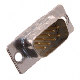 1 pcs : 09670095654 - CONN D-SUB PLUG 9POS VERT SLDR