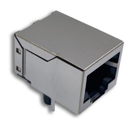 1 pcs : RAHPCRJ45AUE - RJ45 CONNECTOR, RIGHT ANGLE HORI