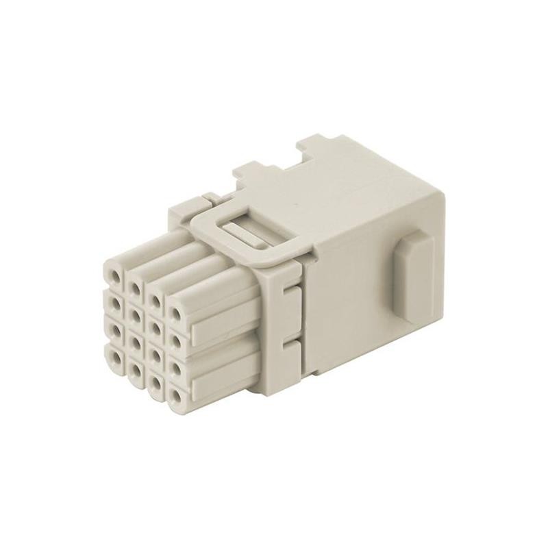 1 pcs : 09149162101 - HAN DOMINO 16PIN HD CUBE FEMALE