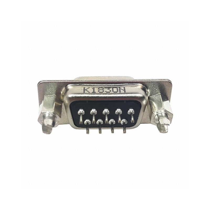 1 pcs : K85X-ED-9S-BR - CONN D-SUB RCPT 9POS VERT SLDR