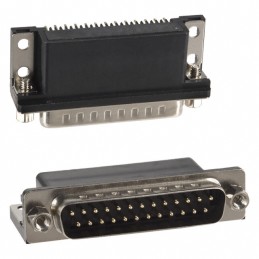 1 pcs : 183-025-113R181 - CONN D-SUB PLUG 25POS R/A SLDR
