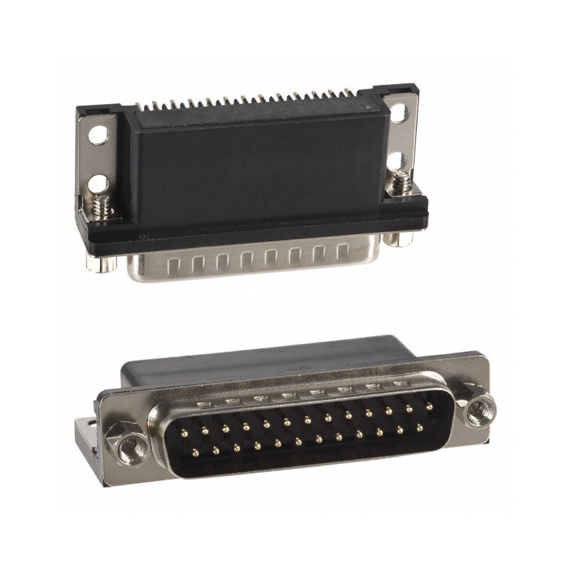 1 pcs : 183-025-113R181 - CONN D-SUB PLUG 25POS R/A SLDR