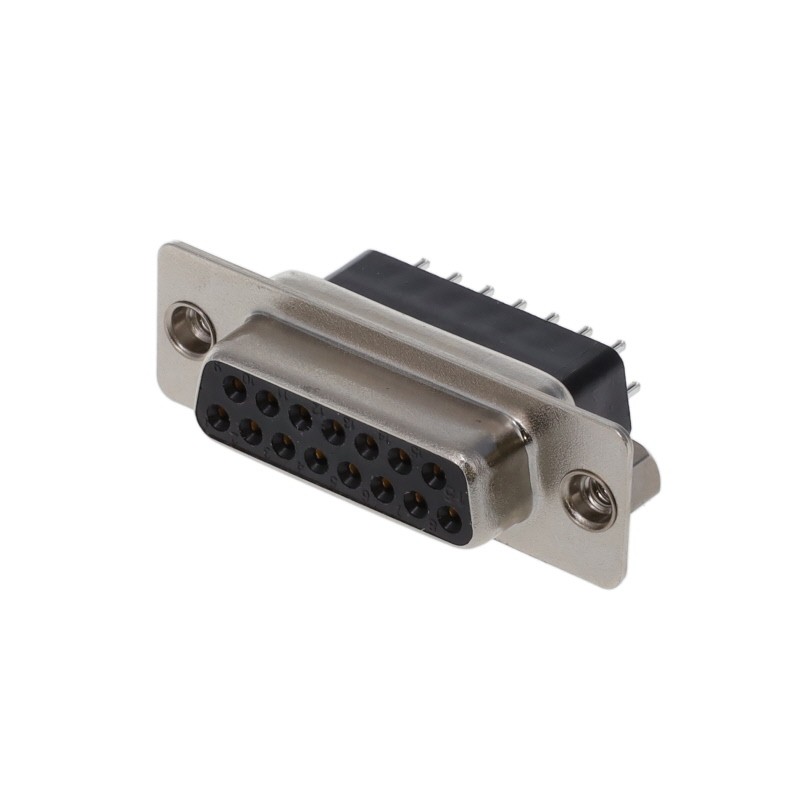 1 pcs : K88X-AD-15S-K - CONN D-SUB RCPT 15POS VERT SLDR