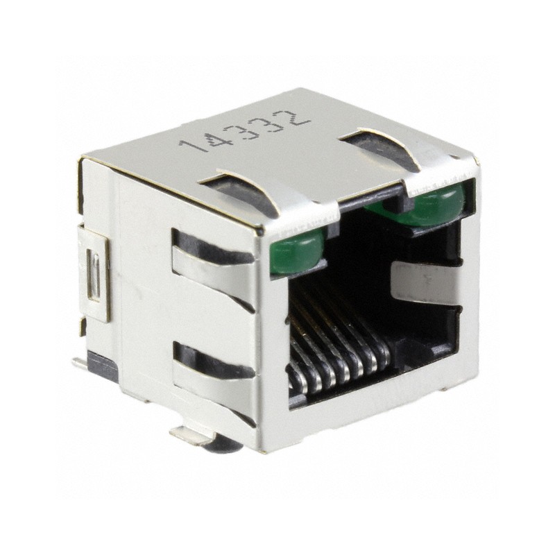 1 pcs : 6339191-5 - CONN MOD JACK 8P8C R/A SHIELDED