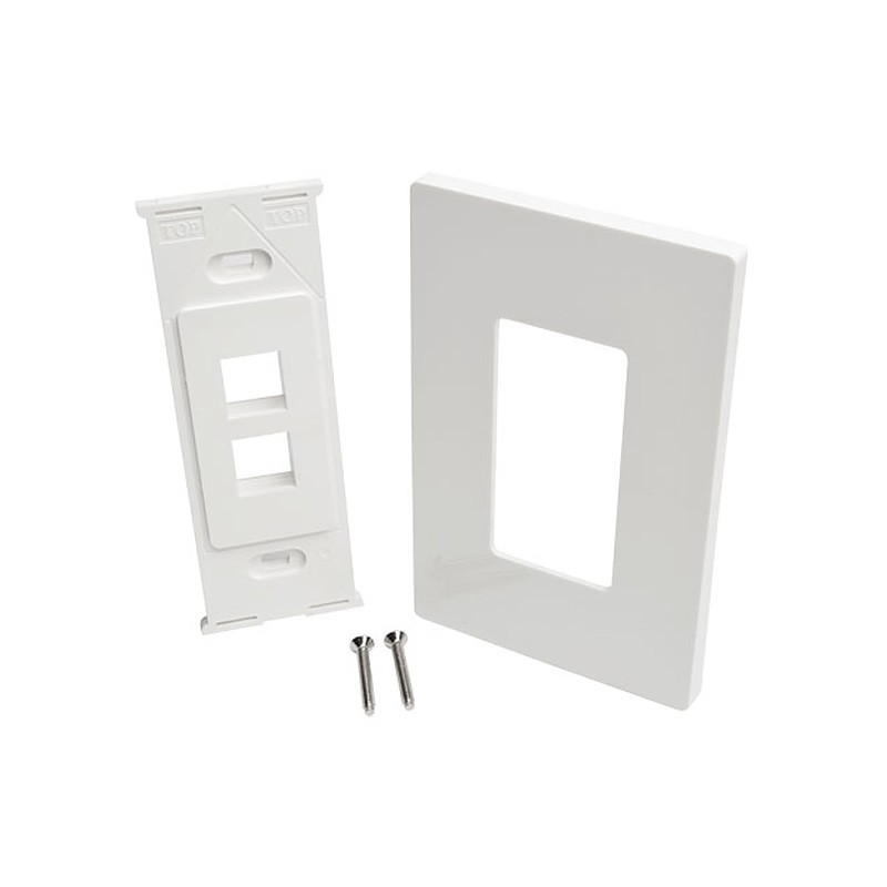 1 pcs : N080-102 - 2-PORT SINGLE-GANG UNIVERSAL KEY