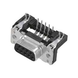 1 pcs : 09661526610 - CONN D-SUB RCPT 9POS R/A SLDR