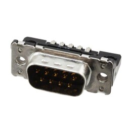 1 pcs : 09651626816 - CONN D-SUB PLUG 9POS R/A SLDR