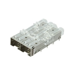 1 pcs : SS-79100-007 - CONN SFP+ CAGE 1X2 PRESS-FIT R/A