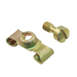 2 pcs : D20419 - SCREW LOCK MALE 1SCREW & 1CLIP