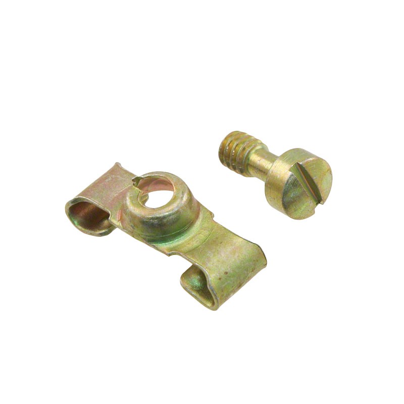 2 pcs : D20419 - SCREW LOCK MALE 1SCREW & 1CLIP
