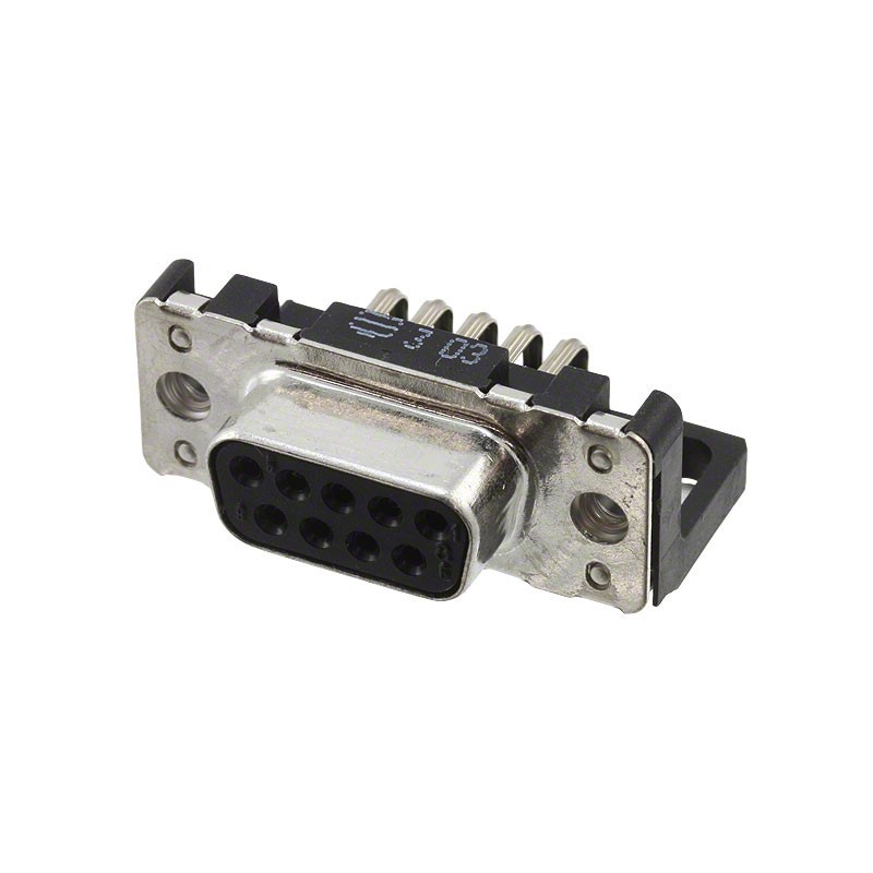 1 pcs : 09661527612 - CONN D-SUB RCPT 9POS R/A SLDR