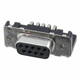 1 pcs : 09661527611 - CONN D-SUB RCPT 9POS R/A SLDR