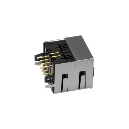 1 pcs : 615008160221 - CONN MOD JACK 8P8C R/A SHIELDED