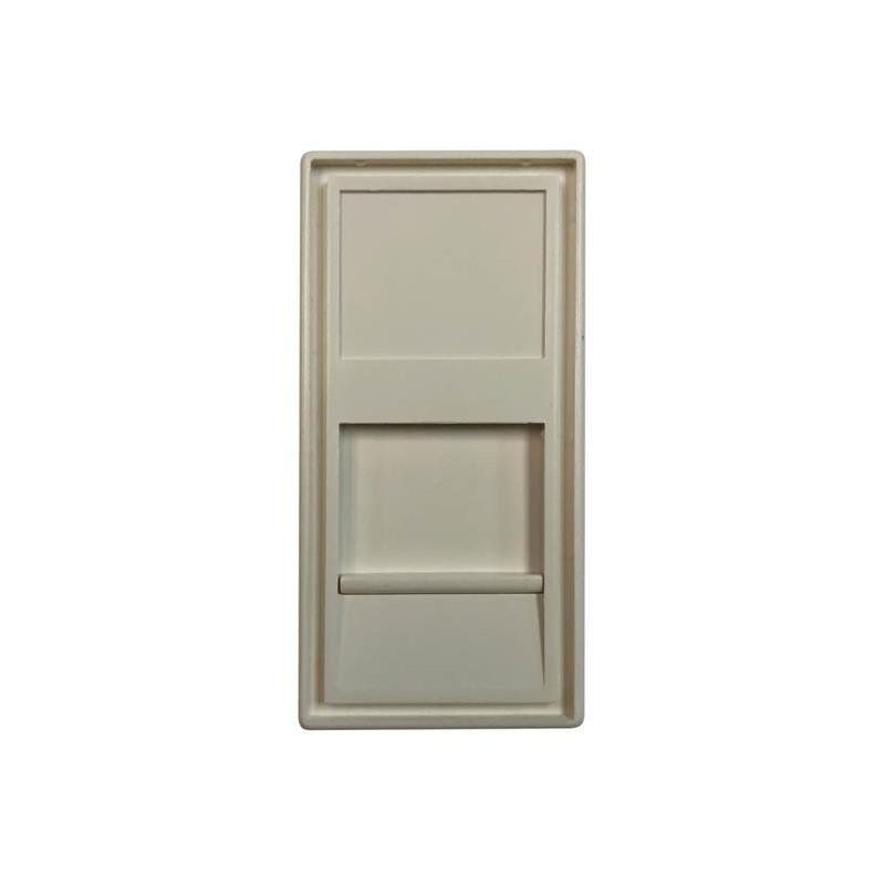 1 pcs : N042E-WHM1-S - 1-PORT EUROPEAN-STYLE INSERT, UN