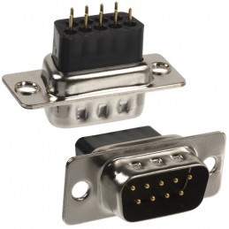 1 pcs : 172-009-183L001 - CONN D-SUB PLUG 9P PNL MNT SLDR