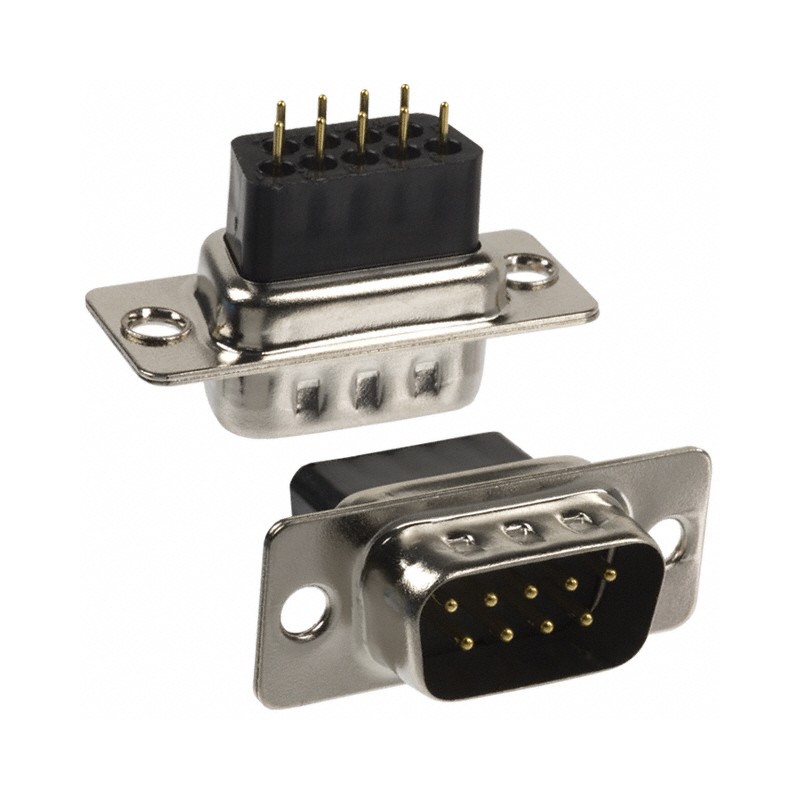 1 pcs : 172-009-183L001 - CONN D-SUB PLUG 9P PNL MNT SLDR