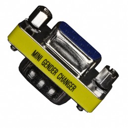 1 pcs : GCLP09M09F - CONN DSUB ADAPTER DB9F DB9M