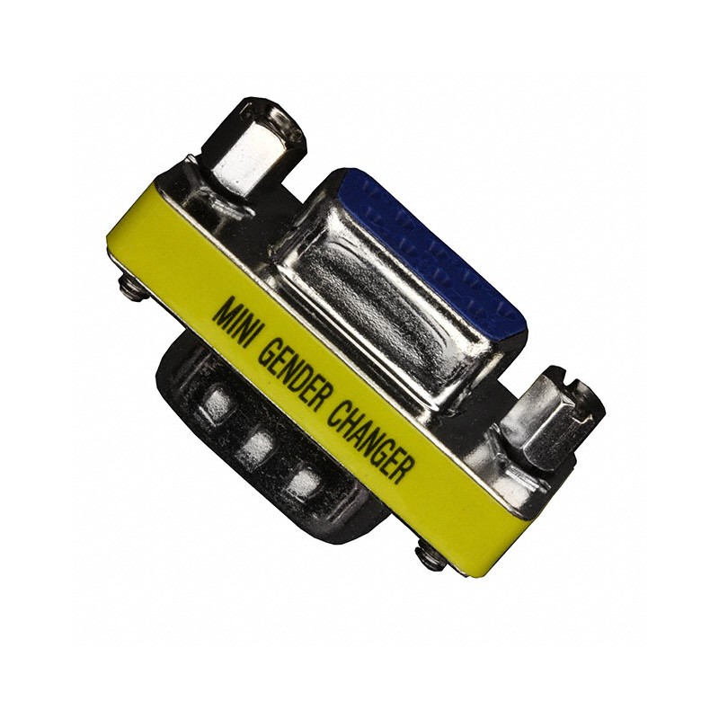 1 pcs : GCLP09M09F - CONN DSUB ADAPTER DB9F DB9M