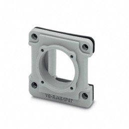 1 pcs : 1689080 - MOD FRAME 1PORT GRAY