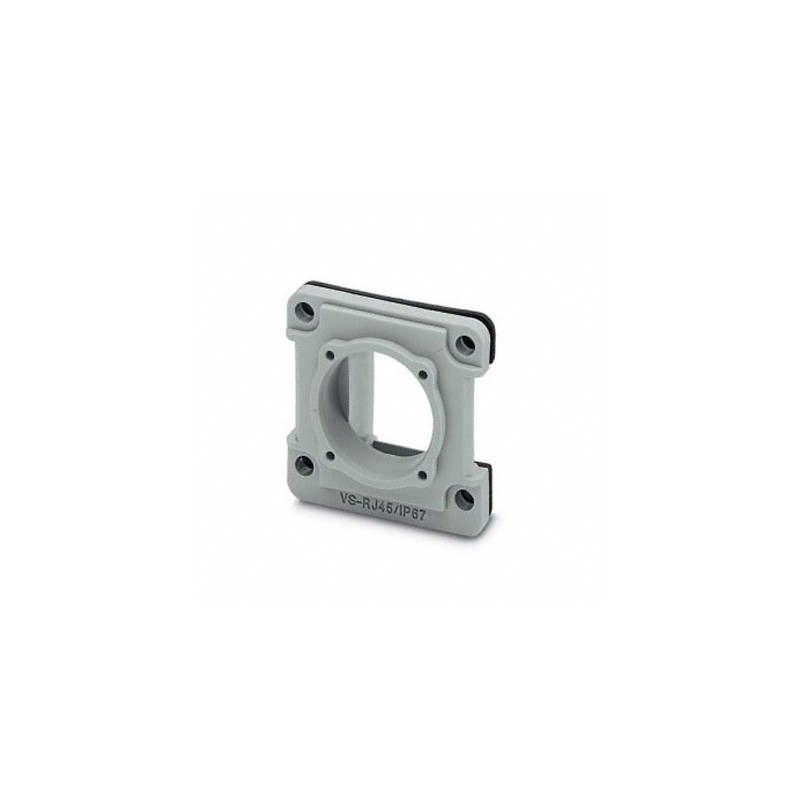 1 pcs : 1689080 - MOD FRAME 1PORT GRAY